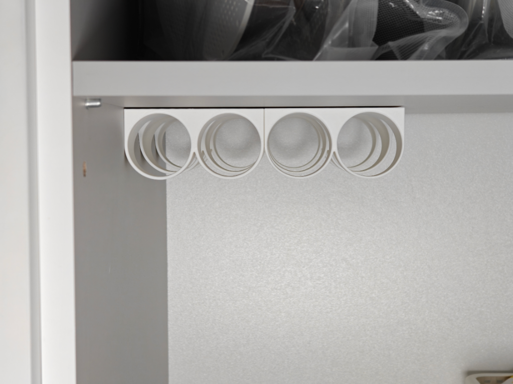 Uchwyt na rolki z papierem do pieczenia i folie aluminiową – Model B