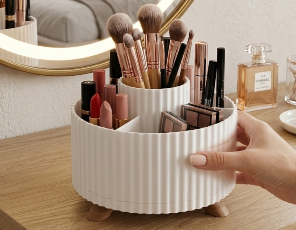 Obrotowy Makeup Organizer
