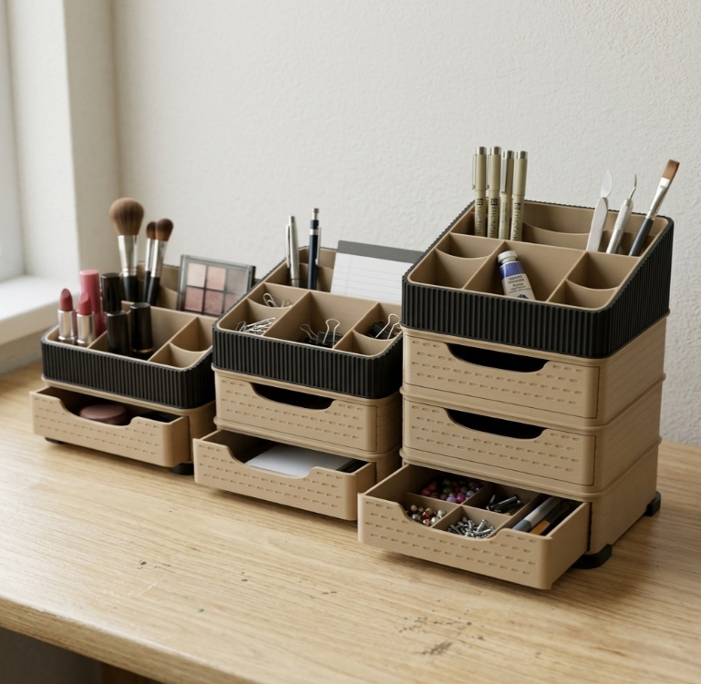 Modularny Makeup Organizer