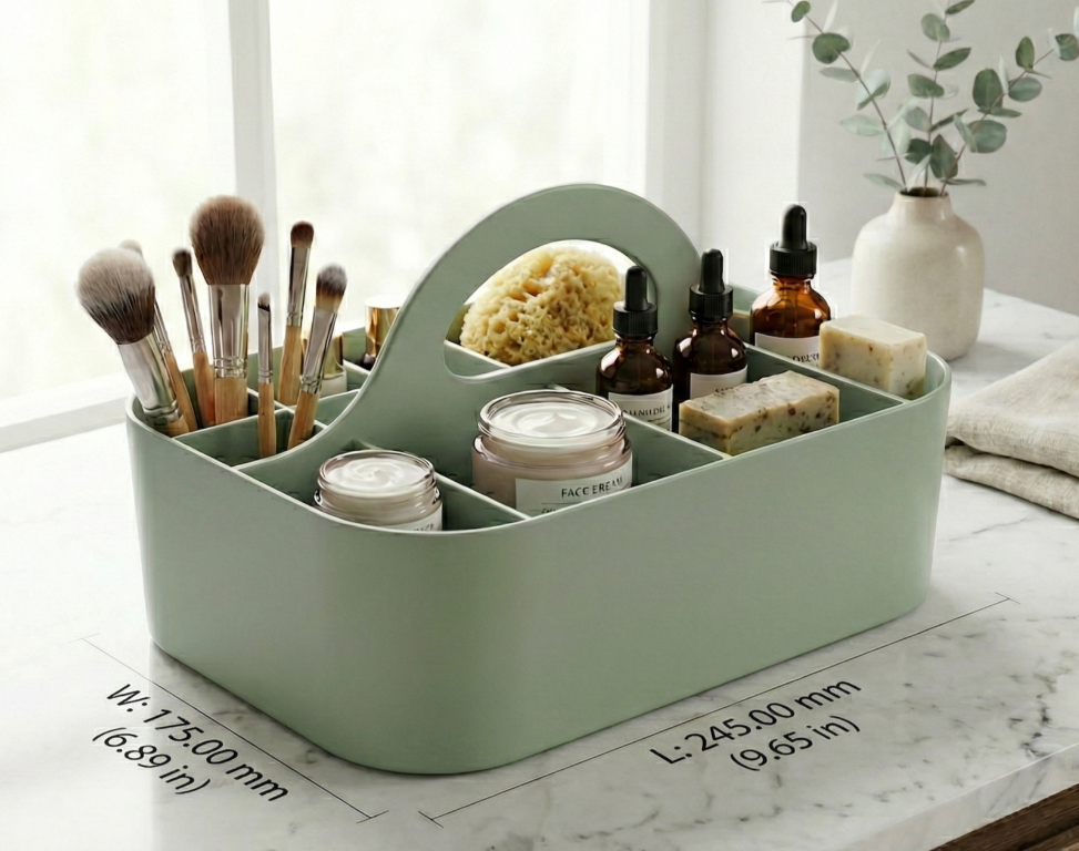Makeup Organizer z uchwytem